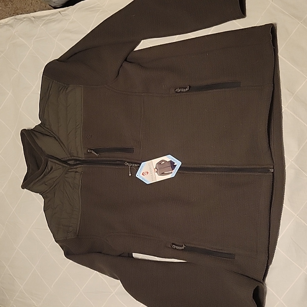 Men's Free Country grid fleece size large (42-44)